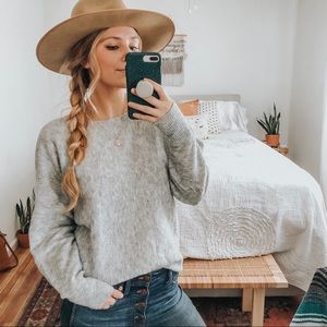 Merino wool blend sweater